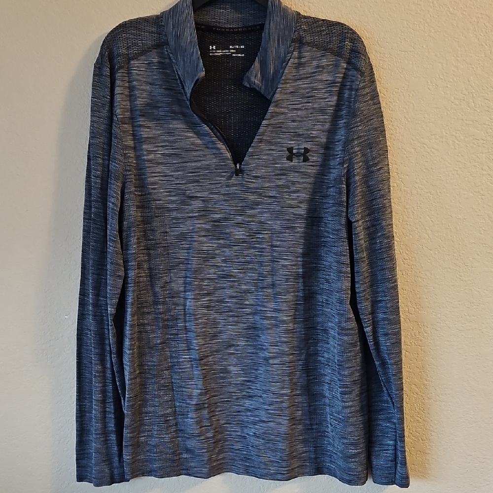 Under Armour XL Gray Quarter Zip‎